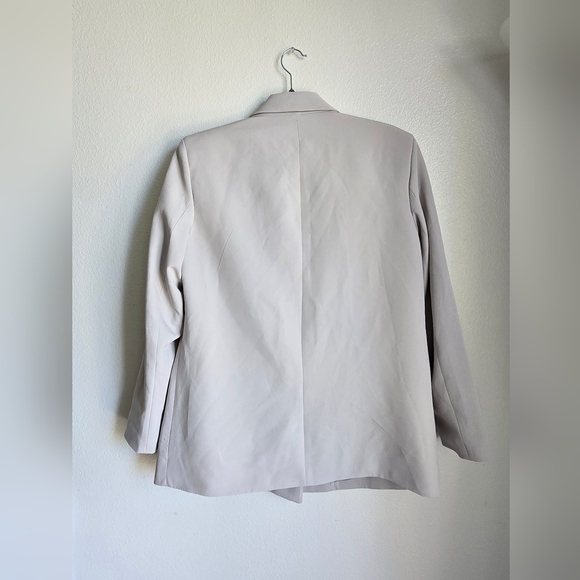 NWT RDI Gray Lightweight Shirt Jacket with Notched Lapel - Picture 2 of 10